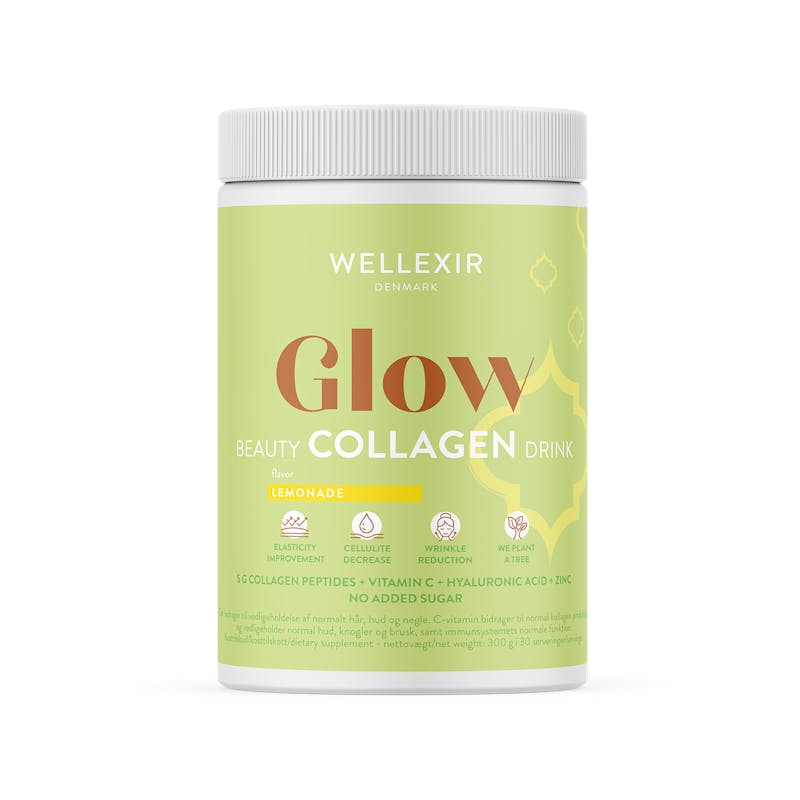 Wellexir Glow Beauty Collagen Drink Lemonade 300 g
