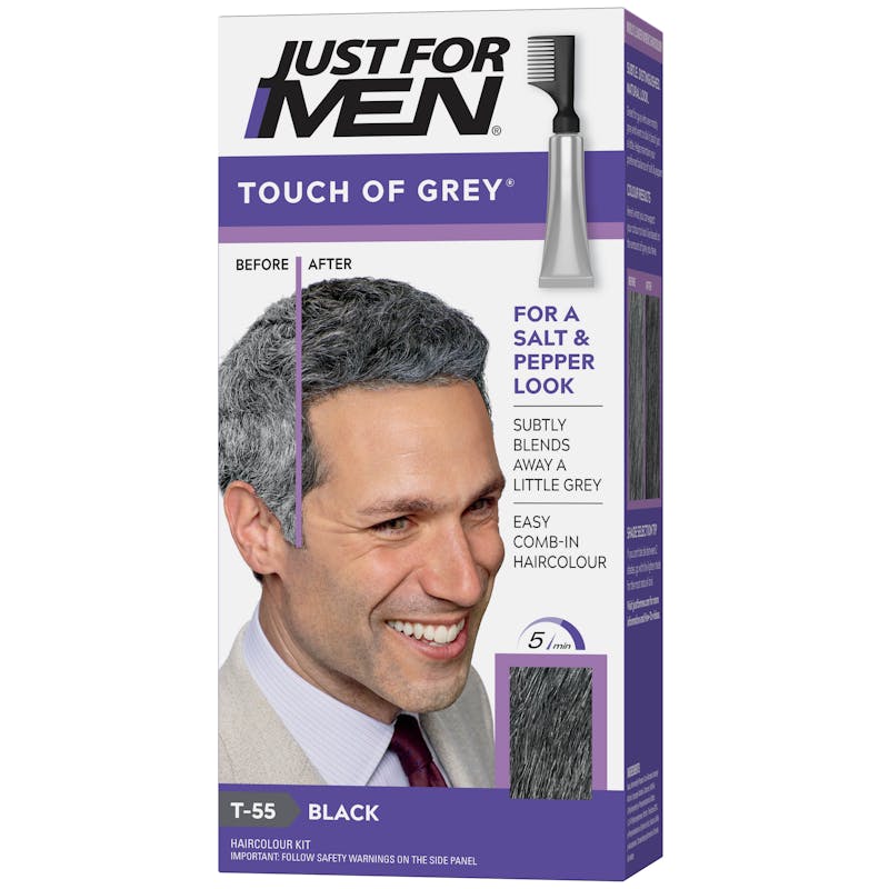 Just For Men Touch Of Grey T-55 Black 40 g