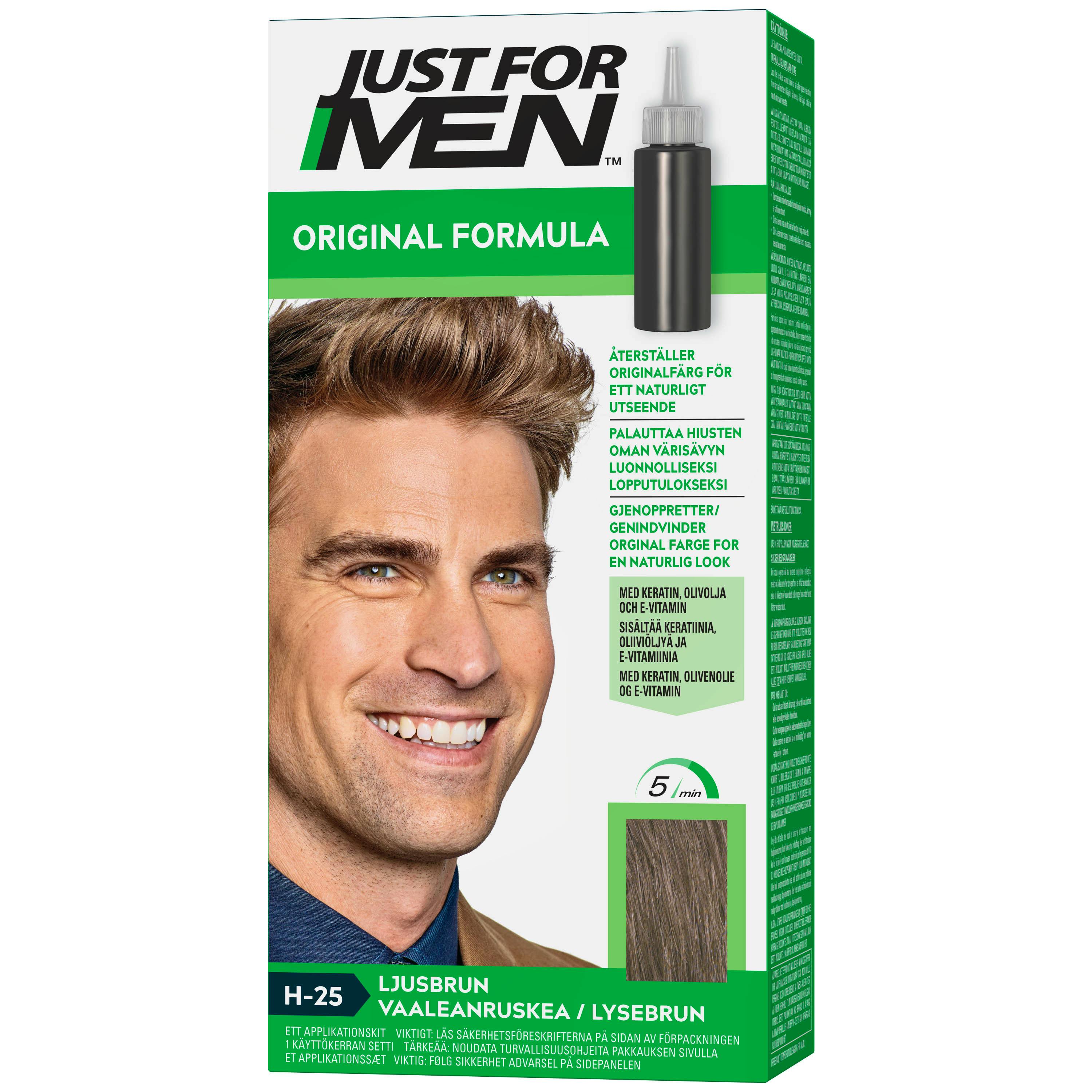 Just For Men Original Formula H-25 Light Brown 66 g