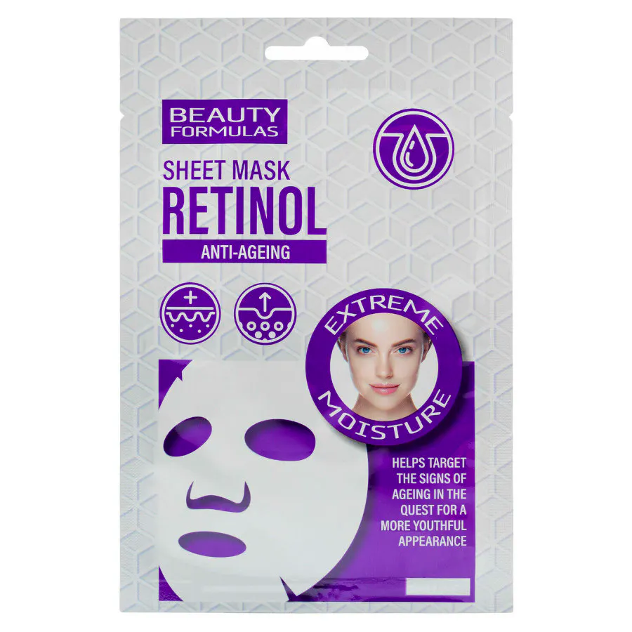 Beauty Formulas Retinol Sheet Mask 1 pcs