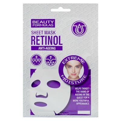 Beauty Formulas Retinol Sheet Mask 1 pcs