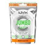 NYX Jumbo Lash! Vegan False Lashes Wispy Flutter 1 pair