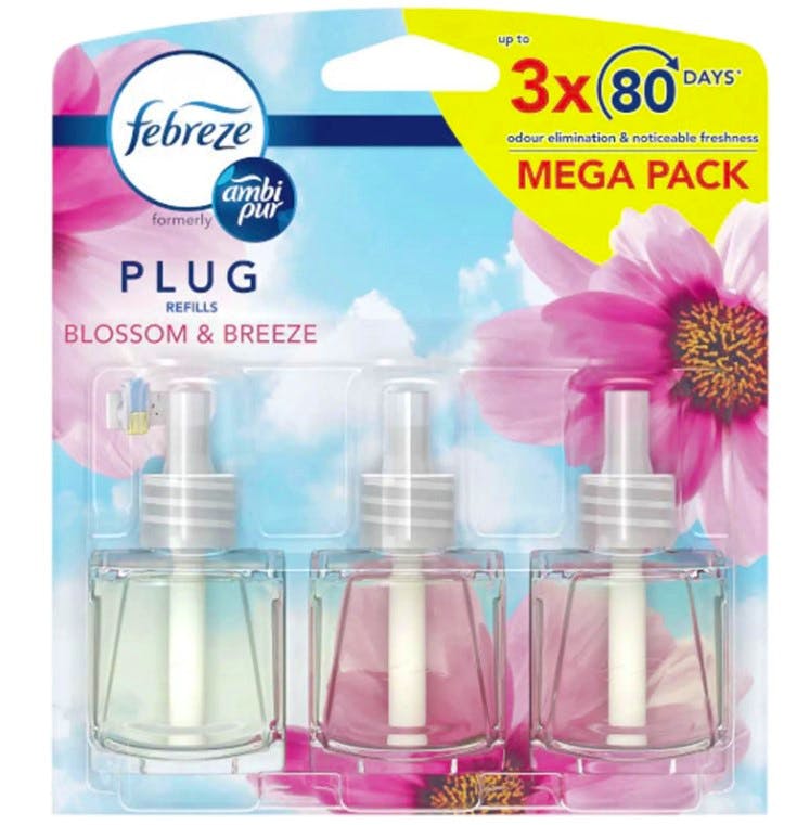 Ambi Pur Febreze Plug In Refill Blossom Breeze Pcs