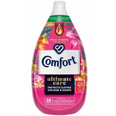 Comfort Tropical Lily Fabric Conditioner 870 ml
