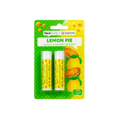 Face Facts Joypixels Lip Balms Lemon Pie 2 kpl