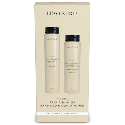 Löwengrip The Cure Repair & Shine Shampoo & Conditioner 250 ml + 200 ml