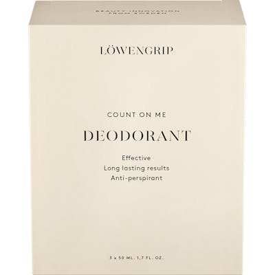 Löwengrip Count On Me Deodorant 3 x 50 ml