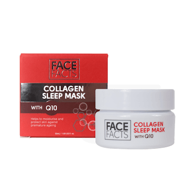 Face Facts Collagen &amp; Q10 Gel Sleep Mask 50 ml