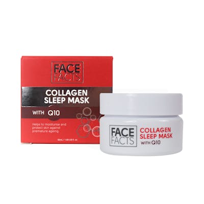 Face Facts Collagen &amp; Q10 Gel Sleep Mask 50 ml