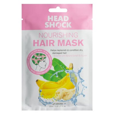 Head Shock Nourishing Printed Hair Sheet Mask Banana 25 ml
