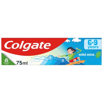 Colgate Kids Toothpaste 6-9 years Mild Mint 75 ml