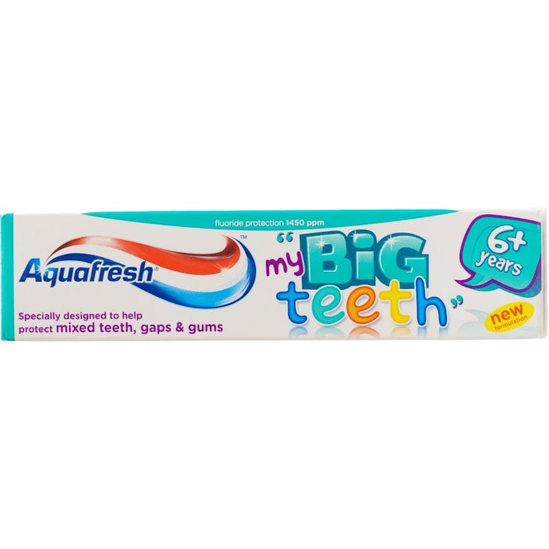 Aquafresh Kids Toothpaste Big Teeth 6 Years 50 ml