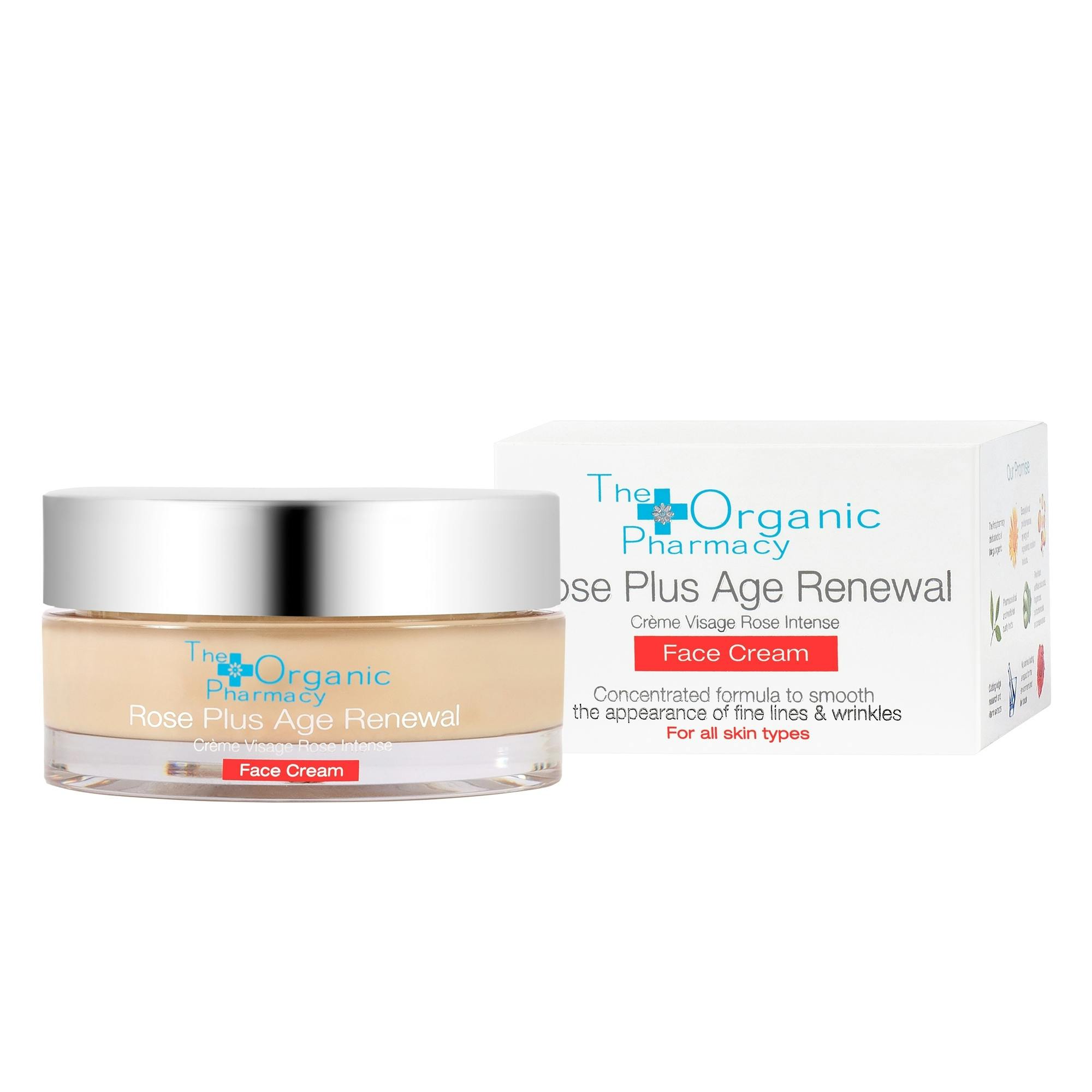 The Organic Pharmacy Rose Plus Age Renewal Face Cream 50 ml