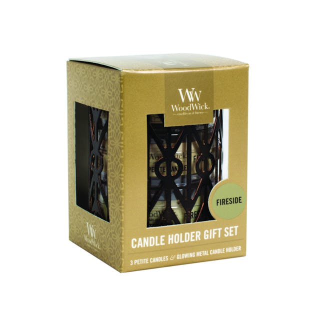 WoodWick Candle Holder Gift Set Fireside 3 x 31 g 66.95 kr + Fri