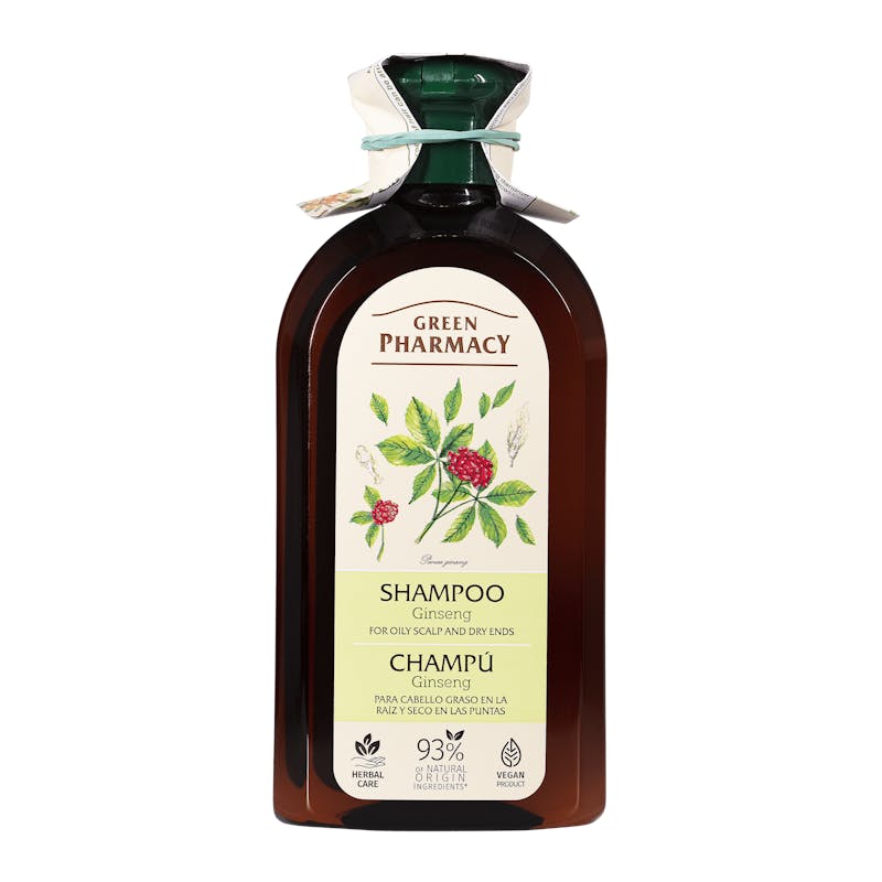 Green Pharmacy Ginseng Shampoo Oily Scalp &amp; Dry Ends 350 ml