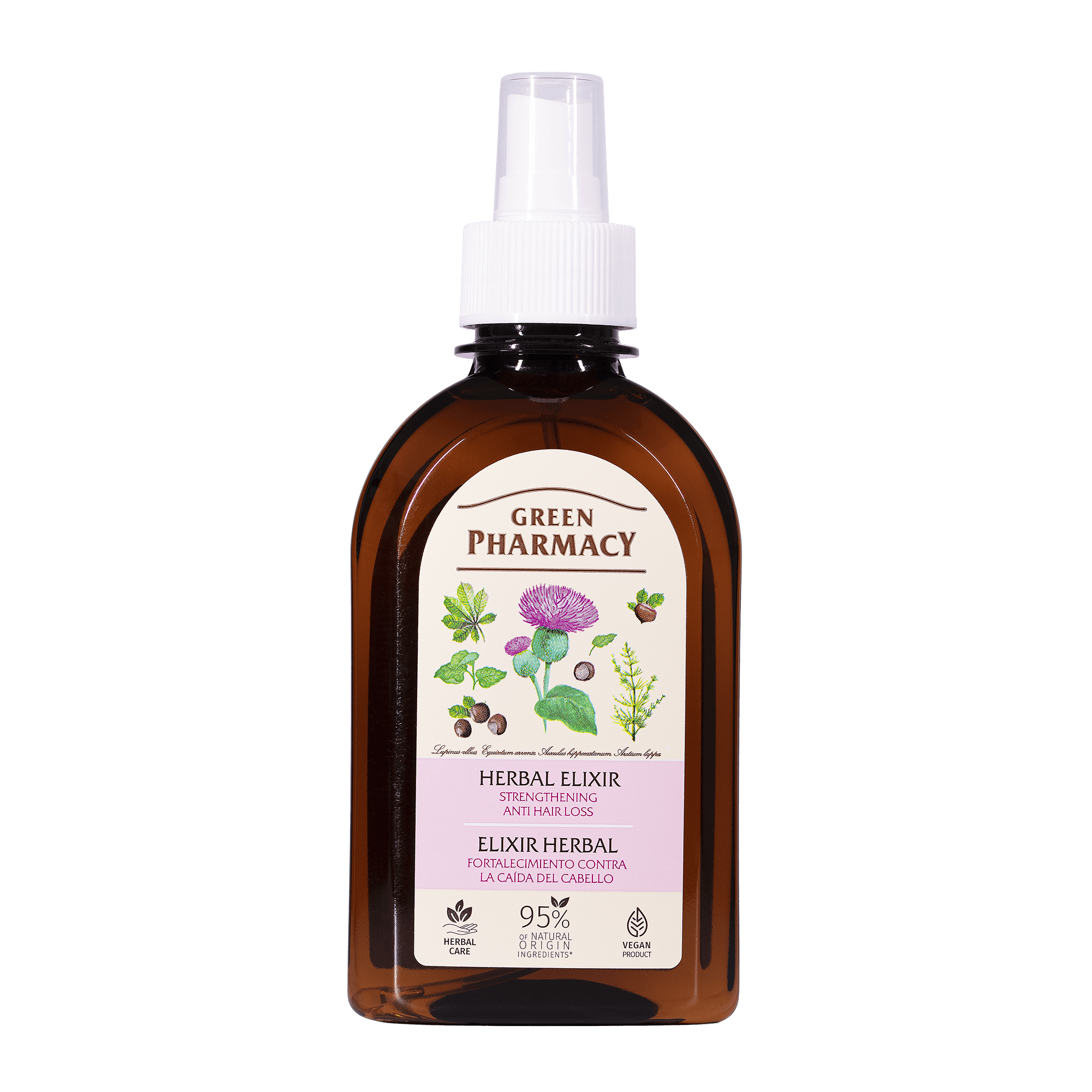 Green Pharmacy Herbal Hair Elixir Hair Loss 250 ml