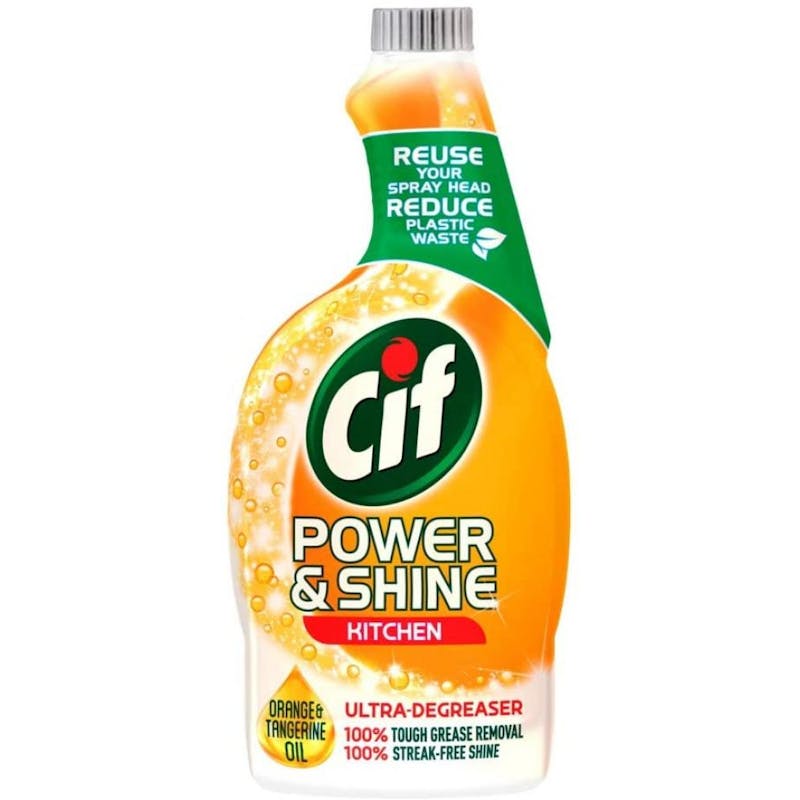 Cif Power &amp; Shine Spray Kitchen Refill 700 ml