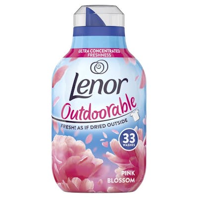 Lenor Outdoorable Wasverzachter Pink Blossom 462 ml