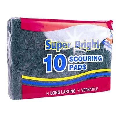 Super Bright Scouring Pads 10 st