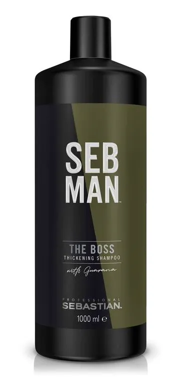 SEB MAN The Boss Thickening Shampoo - 1000 ml - Voor Alle haartypen