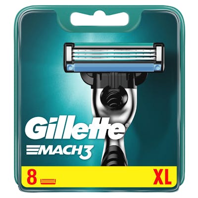 Gillette Mach3 Razor Blades 8 st