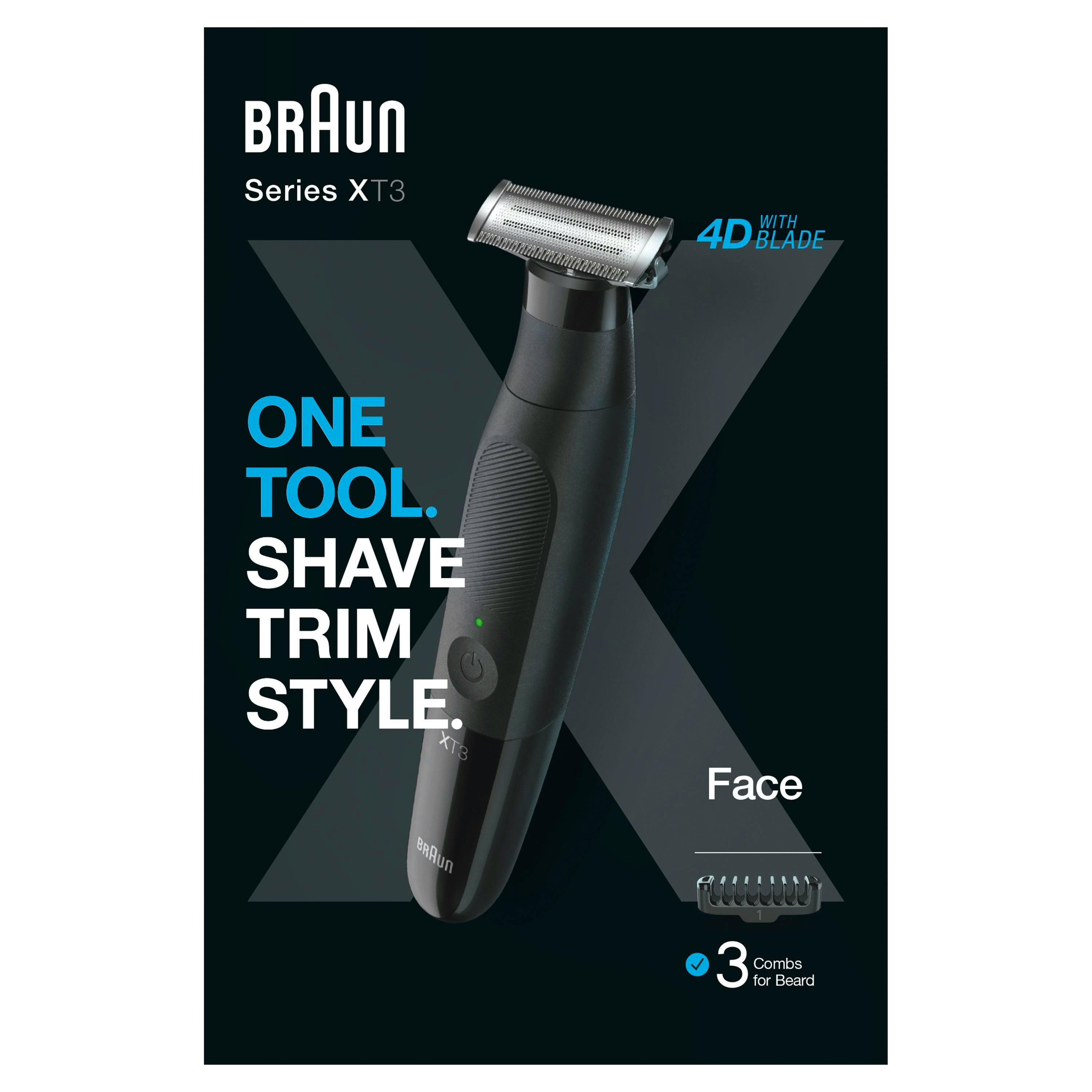 Braun XT3100 Beard Trimmer 1 st