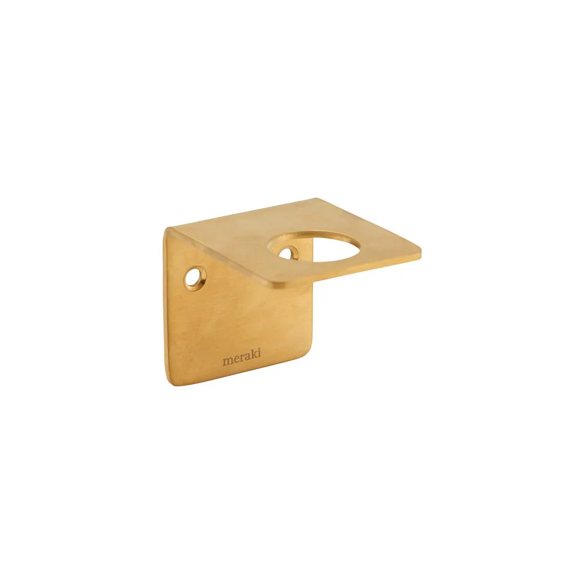 Meraki Bottle Hanger Brushed Brass 1 pcs
