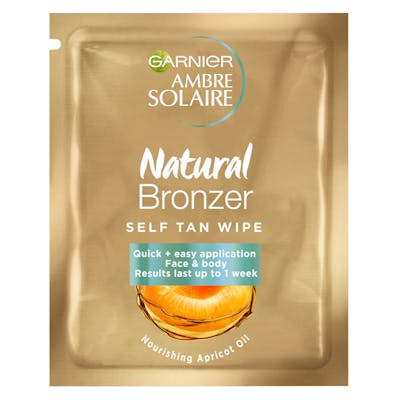 Garnier Ambre Solaire Natural Bronzer Wipes 1 st