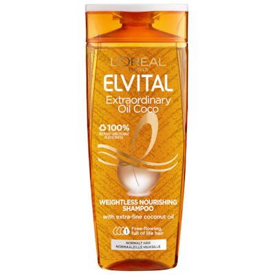 L&#039;Oréal Paris Elvital Extraordinary Oil Coconut Shampoo 250 ml