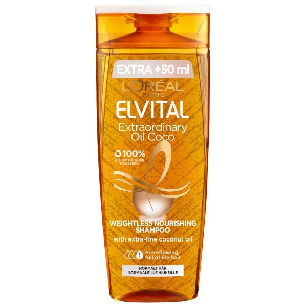 Loréal Paris Elvital Extraordinary Oil Coconut Shampoo 300 Ml £299 8461