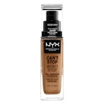 NYX Can&#039;t Stop Won&#039;t Stop Full Coverage Foundation Golden Honey 30 ml
