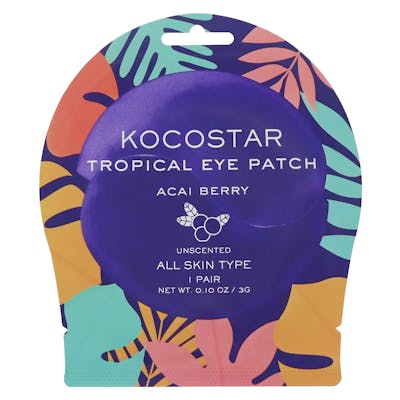 KOCOSTAR Tropical Eye Patch Acai Berry 1 par