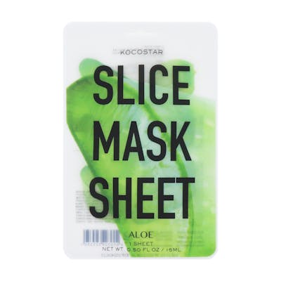 KOCOSTAR Slice Mask Aloe 6 stk