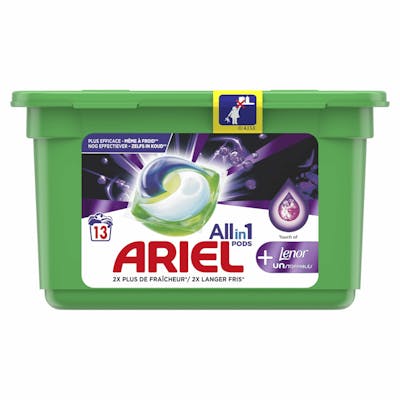 Ariel Pods All-In-1 Lenor Unstoppables Fresh 13 stk