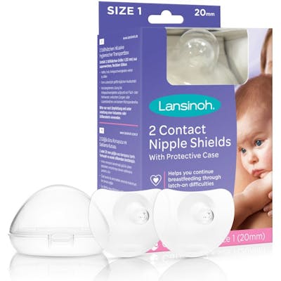 Lansinoh Contact Nipple Shields 20 mm 2 pcs