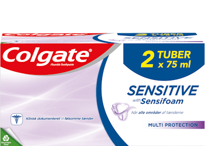 Colgate Sensitive With Sensifoam 2 x 75 ml