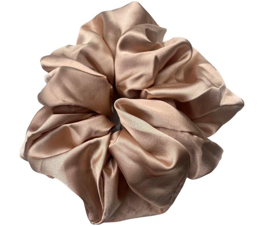 Beauty Flow Minna Silk Scrunchies Champagne 1 pc