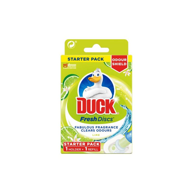 WC Duck Fresh Discs Lime 2 kpl