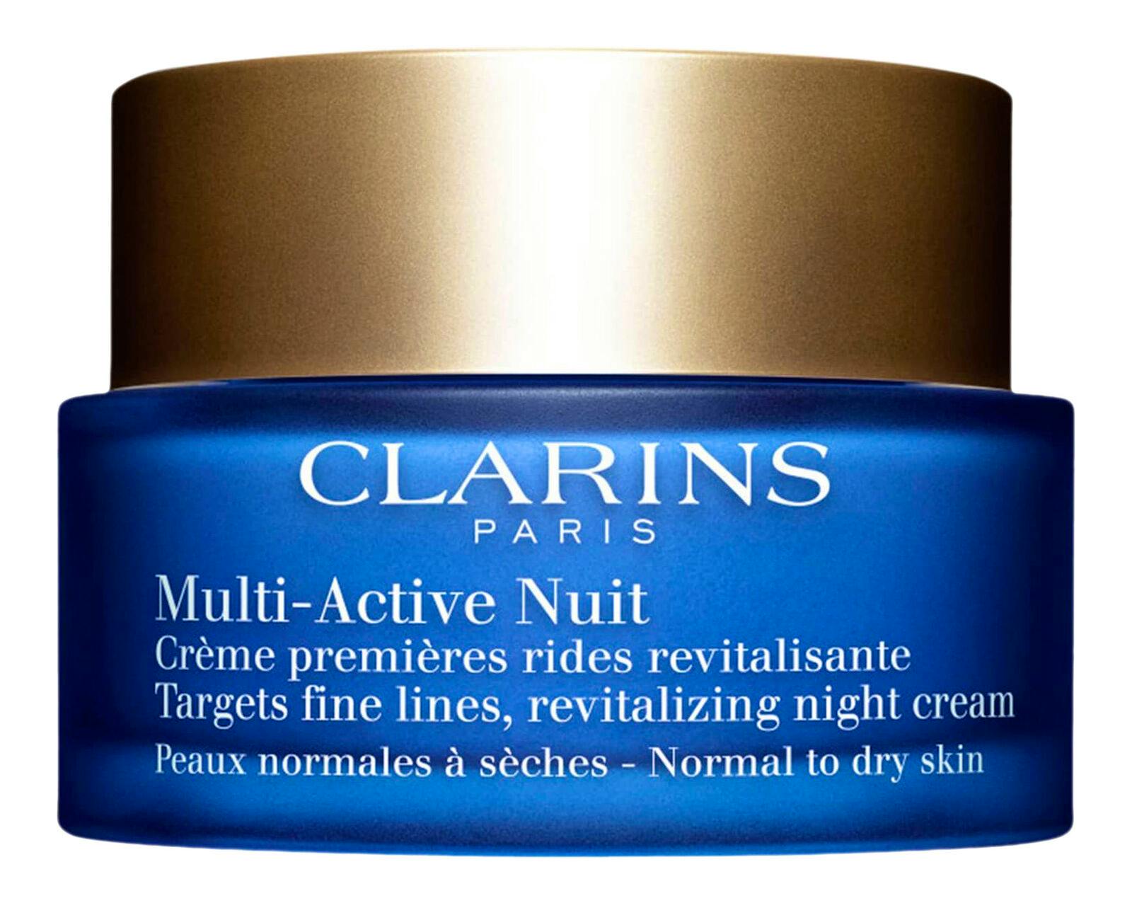 Clarins Multi-Active Night Revitalizing Comfort Cream Normal To Dry