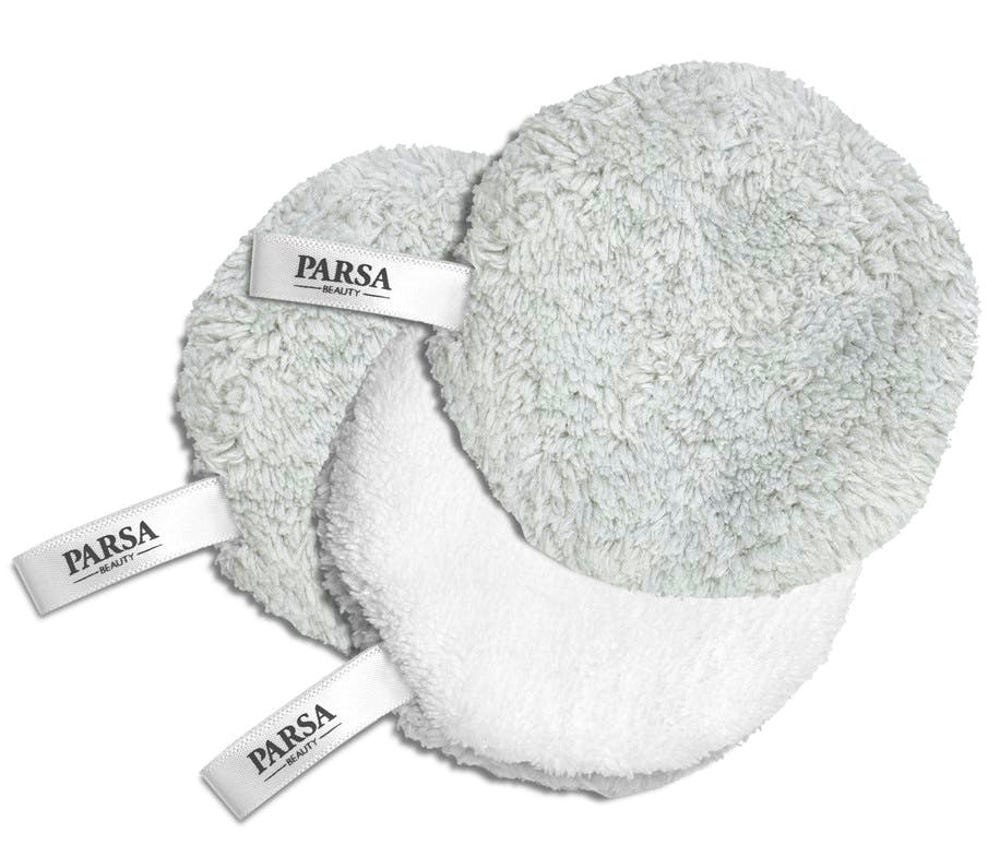 PARSA Microfiber Pads Green/White 3 stk