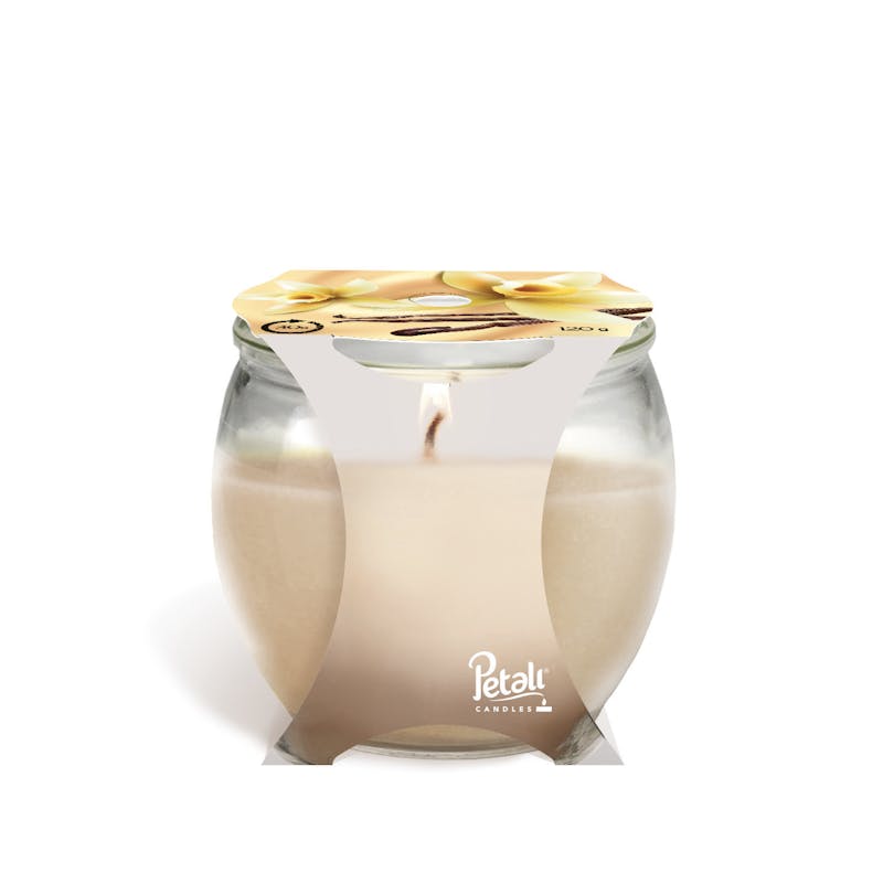 Petali Scented Candle Vanilla 30H 1 stk