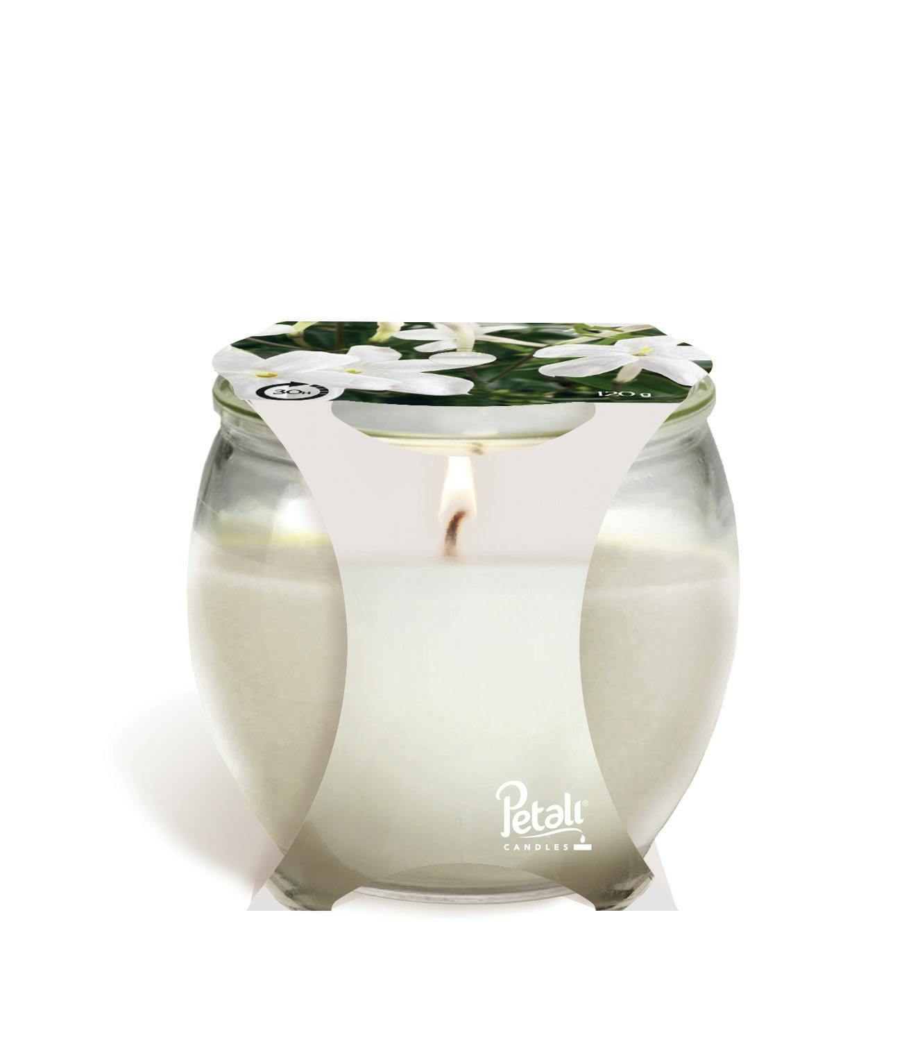 Petali Scented Candle Jasmine 30H 1 pcs £2.75