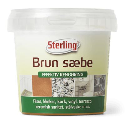 Sterling Brun Sæbe 500 g
