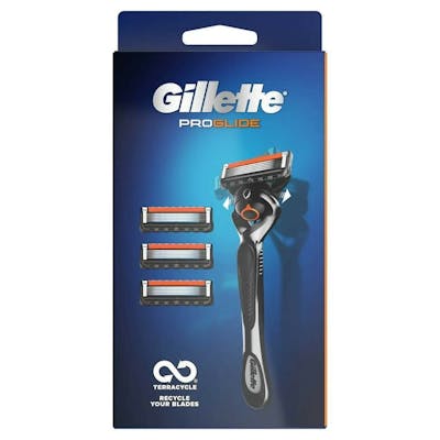 Gillette Fusion 5 Proglide Razor Starter Pack 4 st
