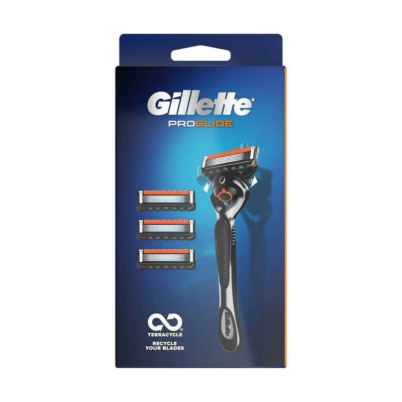 Gillette Fusion 5 Proglide Razor Starter Pack 4 kpl