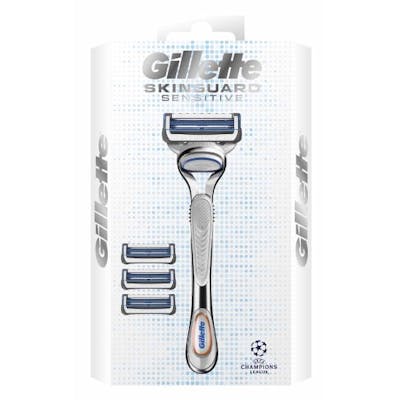 Gillette Skinguard Sensitive Starter Pack 4 stk