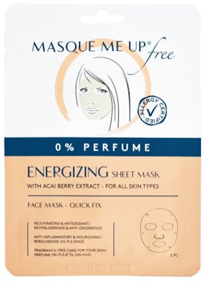 Miqura Fragrance Free Energizing Mask 1 stk