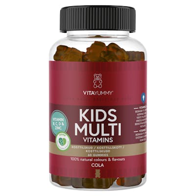 VitaYummy Kids Multivitamins Cola 60 st