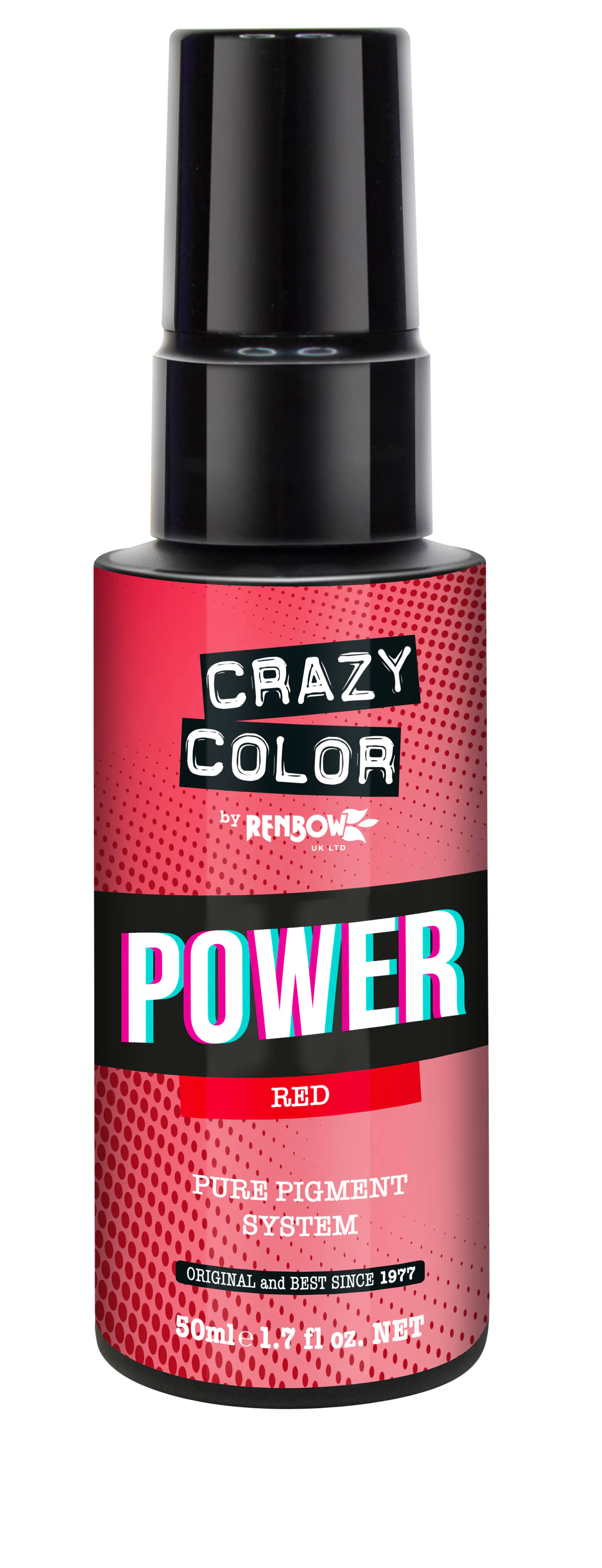 Renbow Crazy Color Power Pure Pigment Drops Red 30 ml