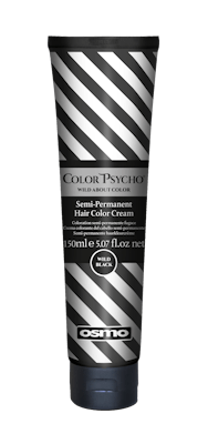 Osmo Color Psycho Semi-Permanent Hair Color Cream Wild Black 150 ml